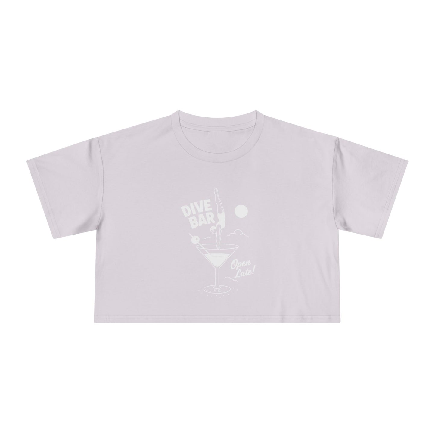 Dive Bar Crop Tee Invert
