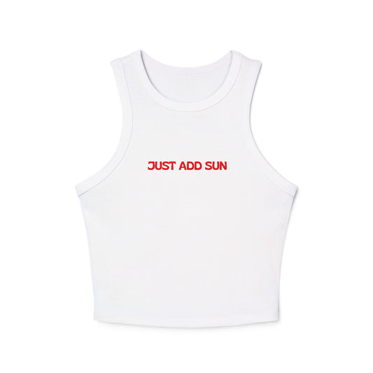Just Add Sun Racer Tank