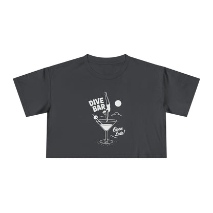 Dive Bar Crop Tee Invert