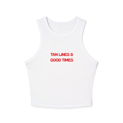 Tan Lines & Good Times Racer Tank