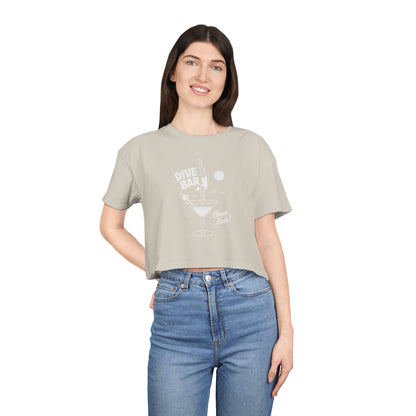 Dive Bar Crop Tee Invert