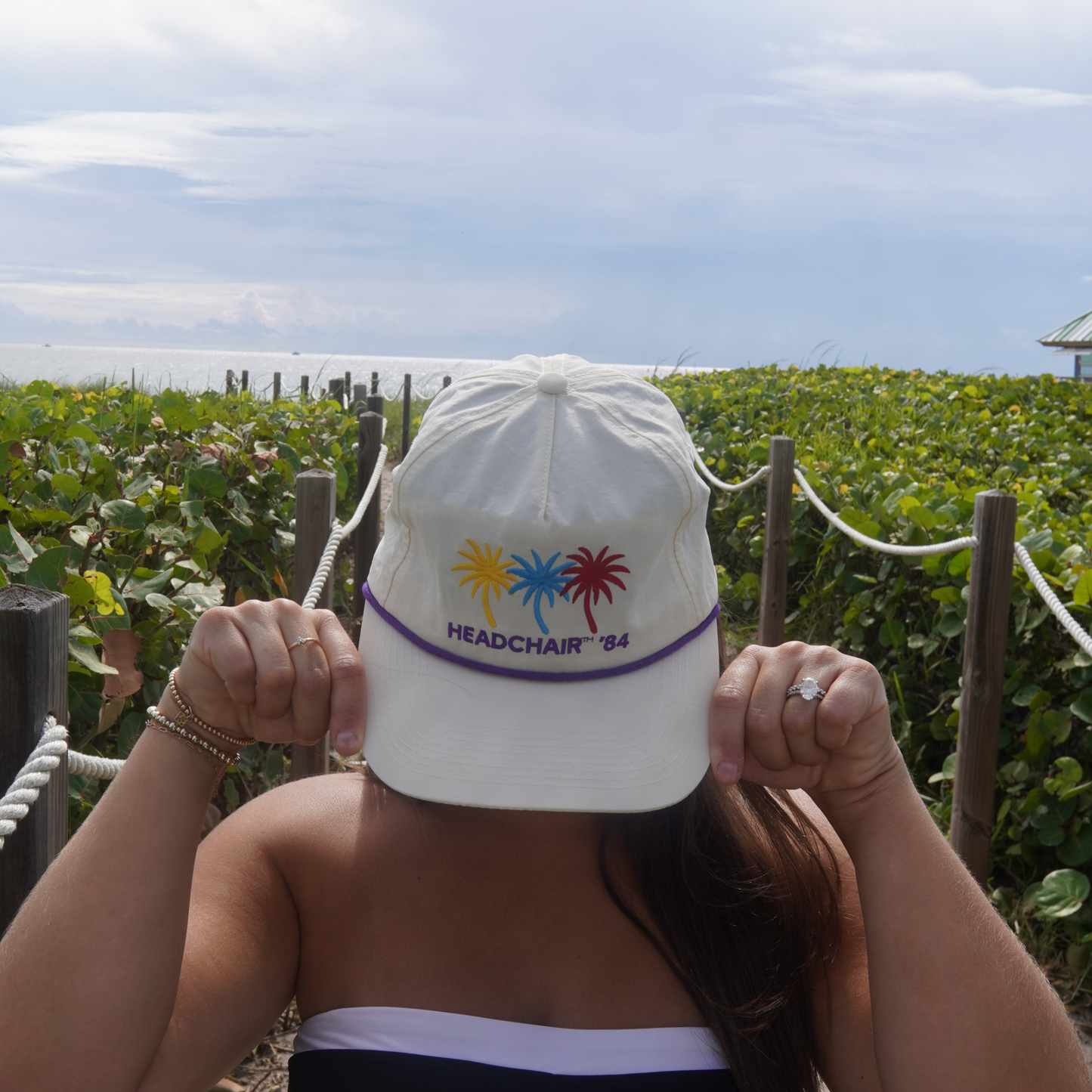 Retro Palms HeadChair 1984 Hat